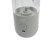 Cook With Color 414ml Portable Blender Stainless Steel Blades BPA Free Grey WPB03-GRY