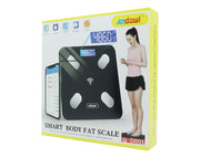 Andowl Digital Bathroom Scales with Temperature Display Q-D001