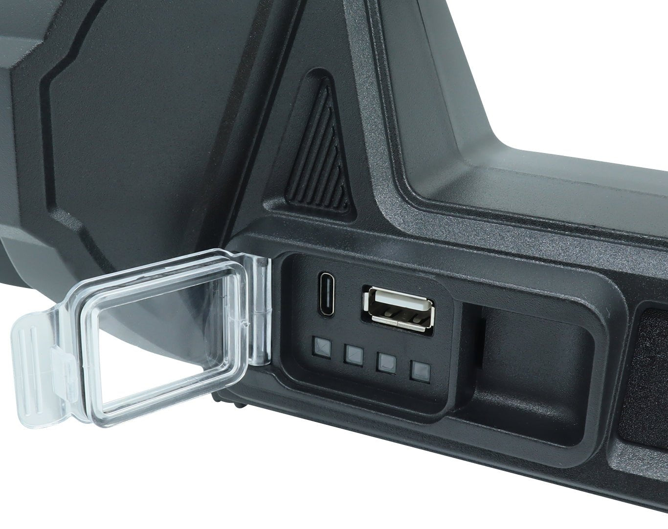 Andowl Solar Search Light Camping Torch Rechargeable Q-D668