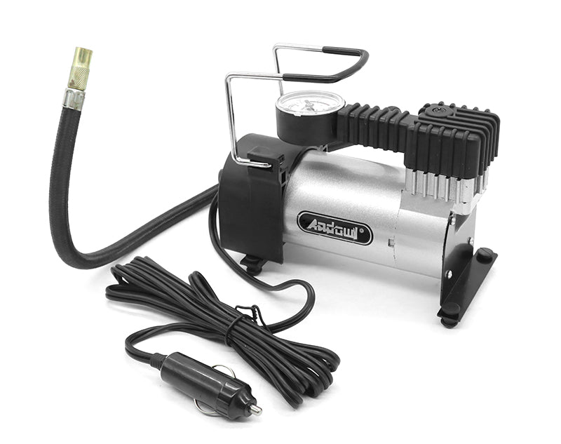 12V Compact Car Air Compressor Portable Work Light 150psi Single Cylinder Q-DQ993