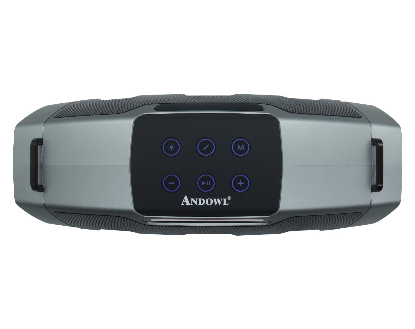 Andowl Portable Bluetooth Karaoke Speaker Dual Wireless Microphones Q-YX0817