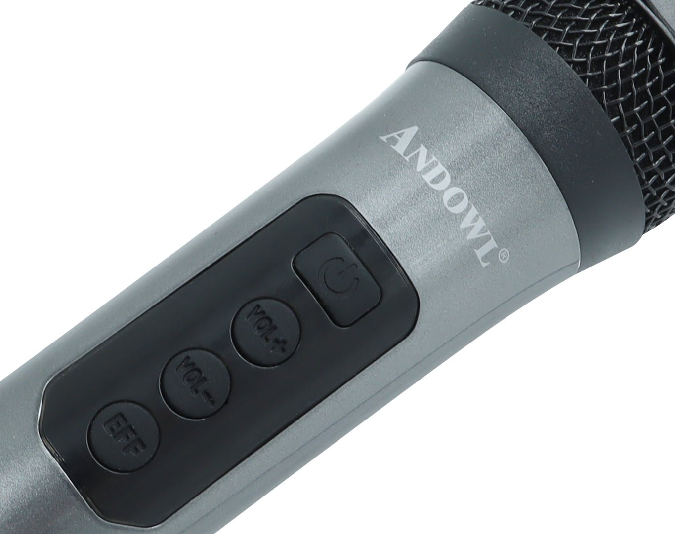 Andowl Portable Bluetooth Karaoke Speaker Dual Wireless Microphones Q-YX0817