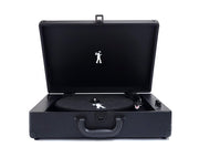 FLEA MARKET *REFURBISHED* Large Retro Suitcase Turntable Player with Bluetooth FMRTCLGBK2MK2