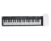 ANDOWL Portable Roll-Up Keyboard Built-In Speaker S747 White