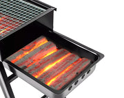 Rectangular Mini Charcoal BBQ Grill Portable Compact S932