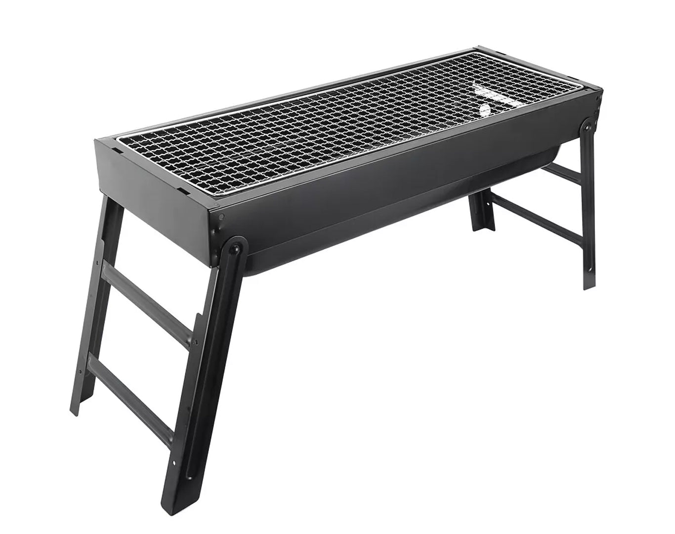 Rectangular Mini Charcoal BBQ Grill Portable Compact S932