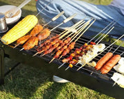 Rectangular Mini Charcoal BBQ Grill Portable Compact S932