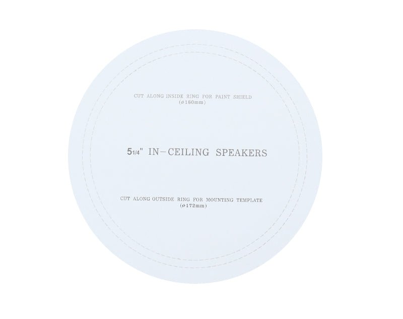 Studio Acoustics 5.25" 2-Way In-Wall Ceiling Stereo Speakers White SA350W