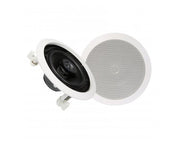 Studio Acoustics 5.25" 2-Way In-Wall Ceiling Stereo Speakers White SA350W