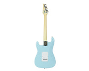 Freedom 6 String Electric Guitar Blue 3m Cable Tremolo Arm ST-BLU