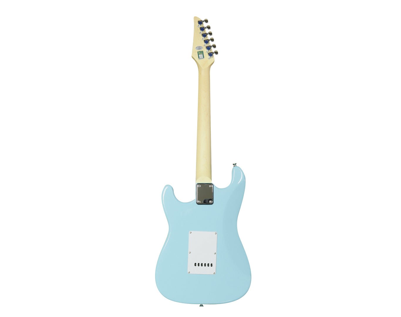 Freedom 6 String Electric Guitar Blue 3m Cable Tremolo Arm ST-BLU