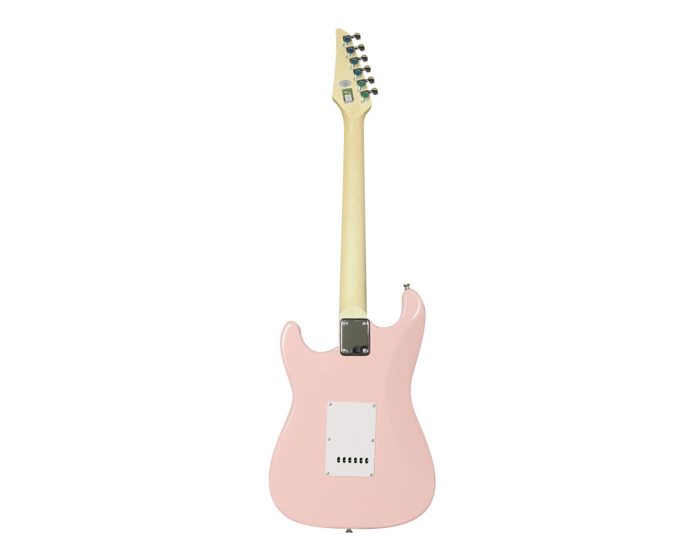Freedom 6 String Electric Guitar Pink 3m Cable Tremolo Arm ST-PNK
