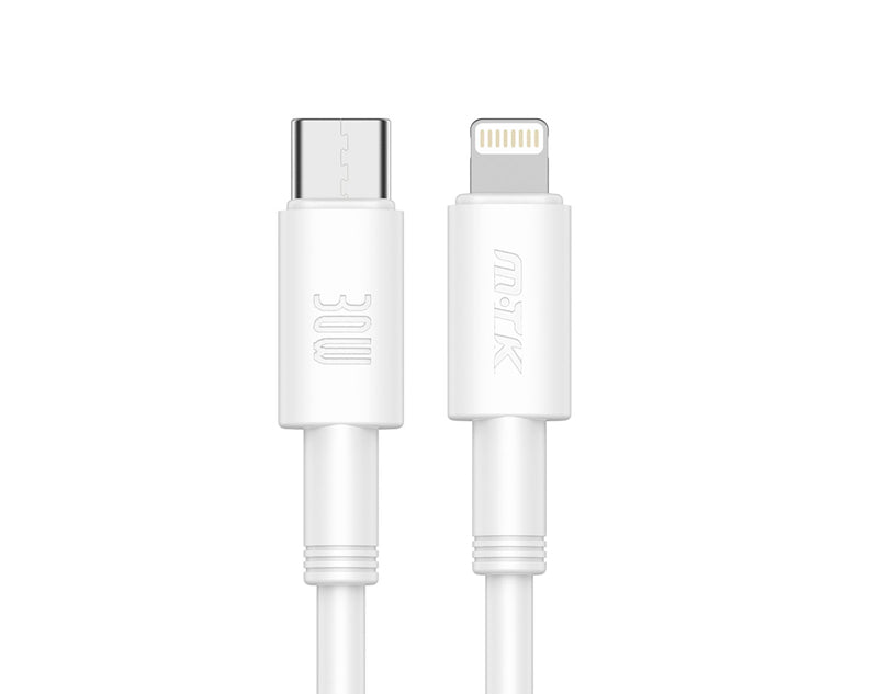 Moveteck Type-C to Lightning Cable Fast Charging TB1325 White