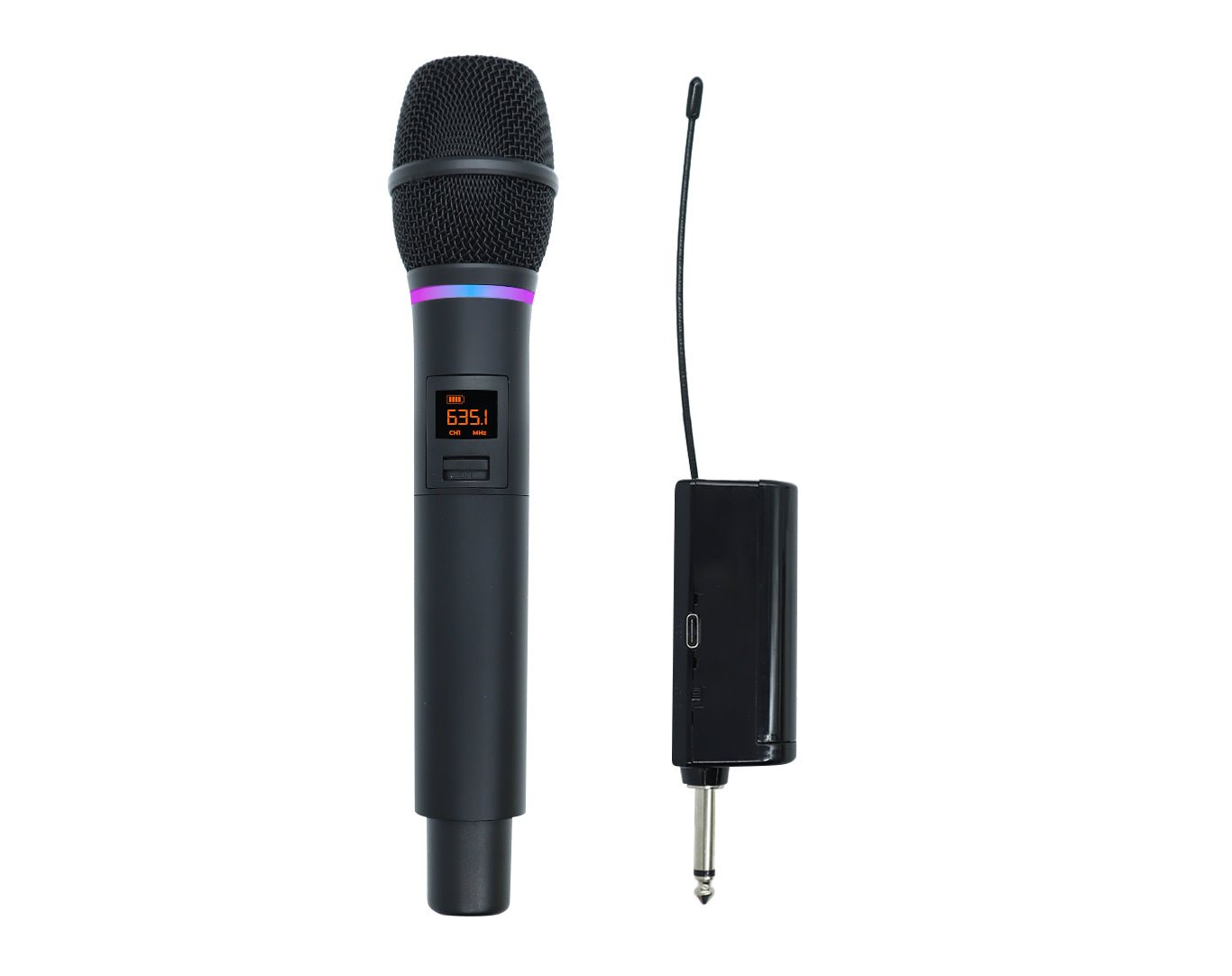 Precision Audio Single UHF Wireless Microphone1/4" Receiver TMUHF16