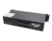 Precision Audio 8 Channel UHF Wireless Microphone System Rack Mount LCD Display TMUS08