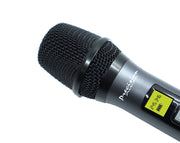 Precision Audio 4 Channel UHF Wireless 2 Microphone 2 Headset Bodypack TMUS04B