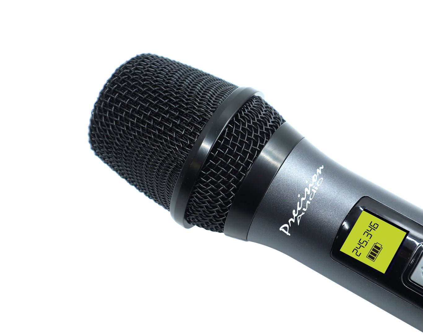 Precision Audio 4 Channel UHF Wireless 2 Microphone 2 Headset Bodypack TMUS04B