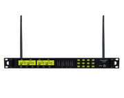 Precision Audio 4 Channel UHF Wireless Microphone System Rack Mount LCD Display TMUS04