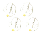 Precision Audio 8 Channel UHF Wireless Microphone System Headset Body Pack Rack Mount LCD Display TMUS08-4&4