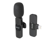 Moveteck Wireless Lapel Microphone Lightning Black TR9207