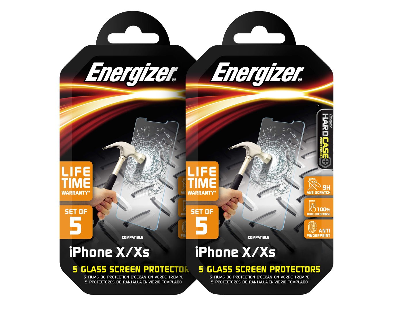 10 Pack Energizer Screen Protector For iPhone X/Xs 10 PACK