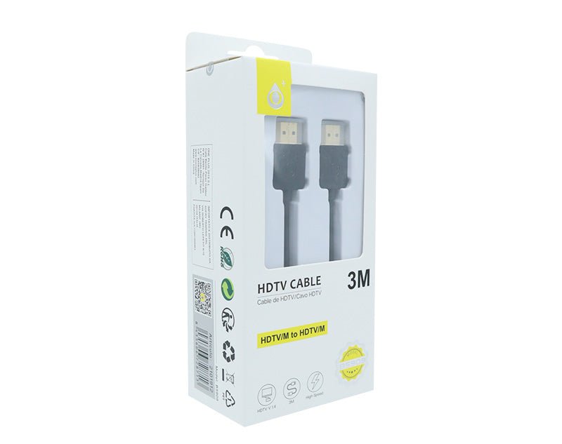 3m HDMI to HDMI Cable 4K HDTV 1080P V1.4 B5909