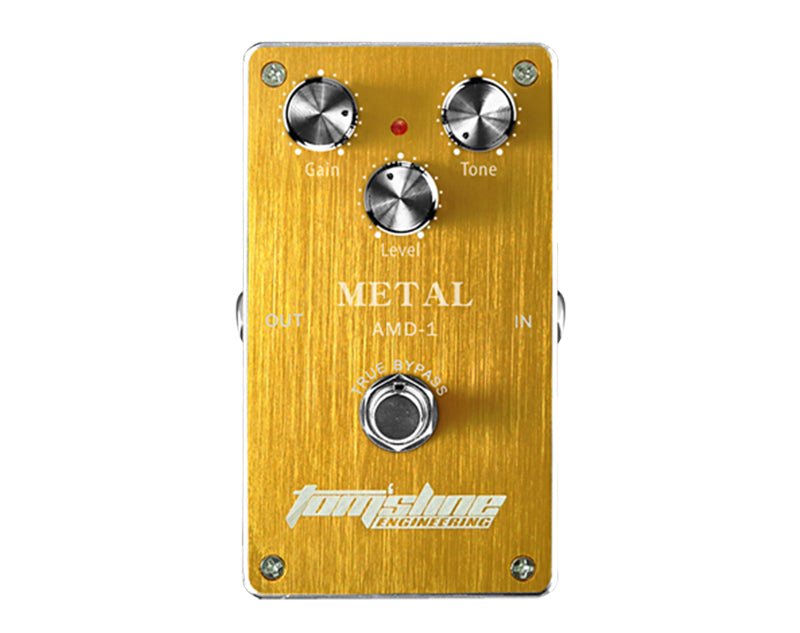 tomsline guitar pedals Tomsline Guitar Effects Pedal Premium Analogue Metal Pedal AMD-1