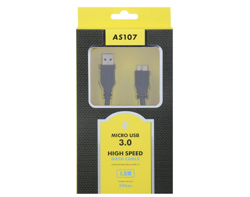 Micro-B to USB 3. Data Cable / Hard Drives AS107