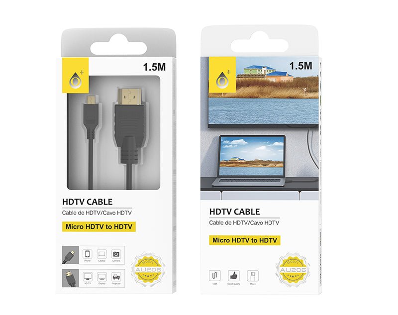 1.5m HDMI to Micro HDMI Cable AM-DM HDMI AU206