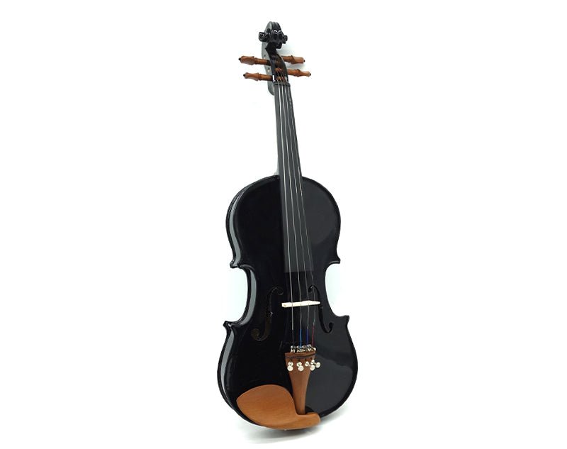 Full Size Acoustic Violin 4/4 with Case MV105-4/4 Black
