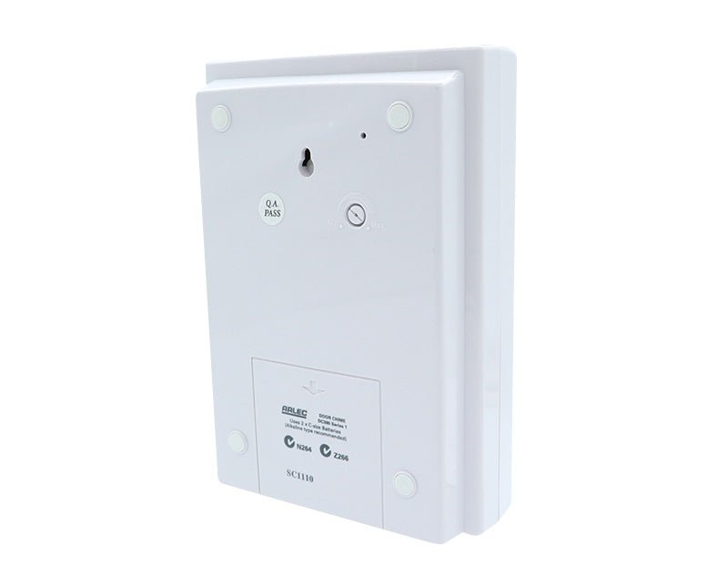 Arlec High Output Wireless Door Chime 100m Range Door Bell 8 Chime Tones DC380