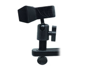 Triple Desk Mic Stand Sturdy Metal Base Guitar Drums Recording DS-47