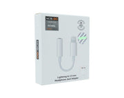 Lightning to 3.5mm Headphone Jack Female Adaptor 3.5mm GO-62AL