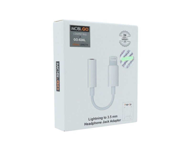 Lightning to 3.5mm Headphone Jack Female Adaptor 3.5mm GO-62AL