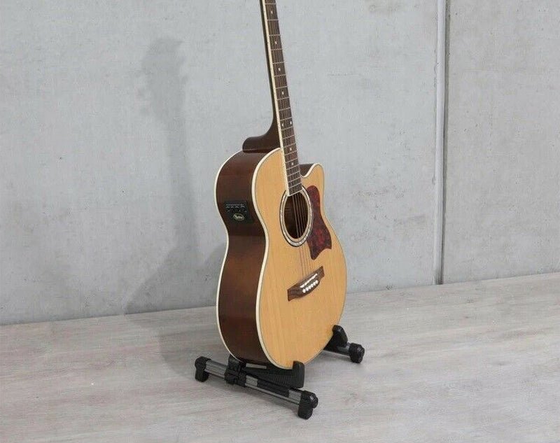 Stadium Travel Guitar Stand Compact Padded Lightweight Aluminium GSMINI