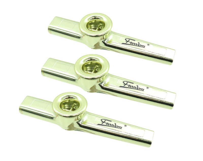 Freedom Pack of 3 Kazoo Gold KA1-GLD