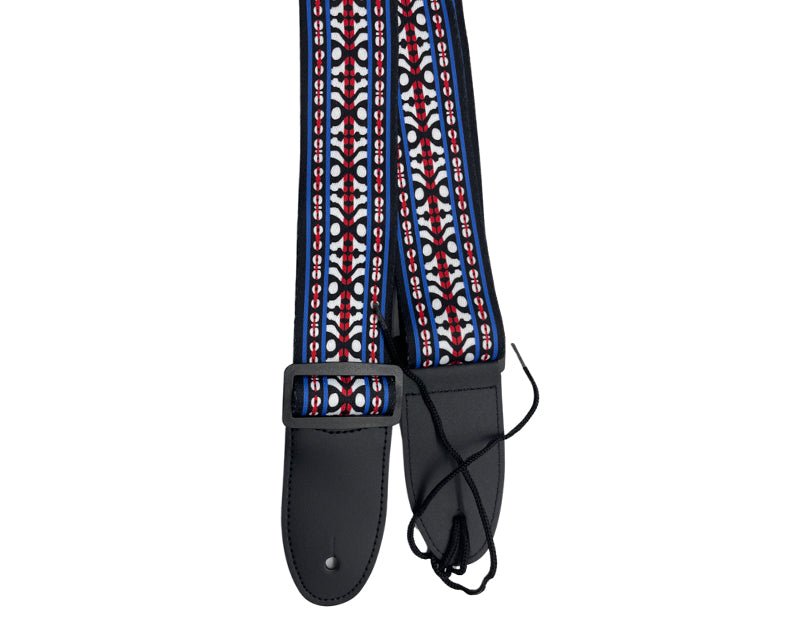 Freedom Guitar Strap Red White Blue GSTRAP3-HT107
