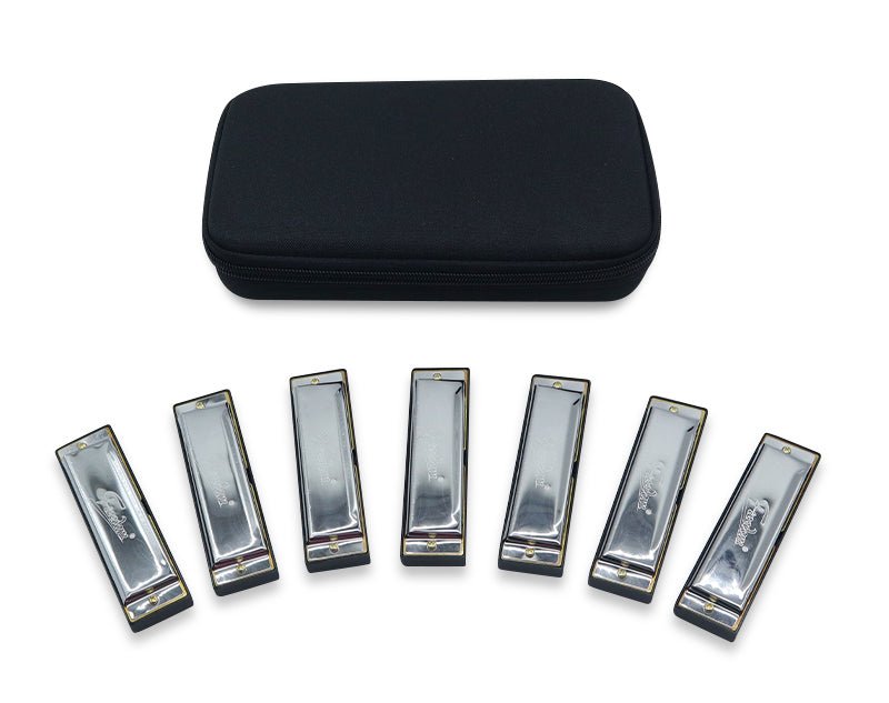 Freedom 7 Pack Harmonica Set HH1020-7