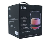 Portable Bluetooth Speaker Dome Glowing LED Lights Rechargeable S921