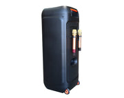 Precision Audio 600W Portable Karaoke Speaker Bluetooth Twin Wireless Microphones LG1200