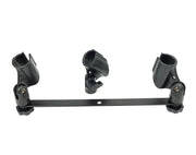Precision Audio Three Microphone Holder Clip-On Adjustable Stand M22