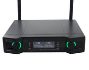 Twin Channel UHF Wireless Microphone System MIC22