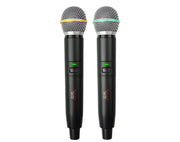 Twin Channel UHF Wireless Microphone System MIC22