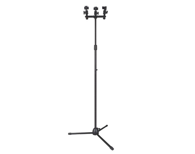 Triple Microphone Stand Adjustable Height MS-603