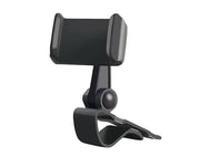 MOVETECK Phone Car Holder Cradle 360° Rotatable 50-85mm Hands Free Dash Sun Visor NE5211