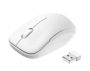 Wireless Mouse 2.4 Ghz Receiver Scroll Wheel 1000 DPI NG6043 White