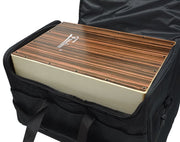 Freedom Cajon Box Drum Snare Wire Padded Case Natural Finish DB01-NAT