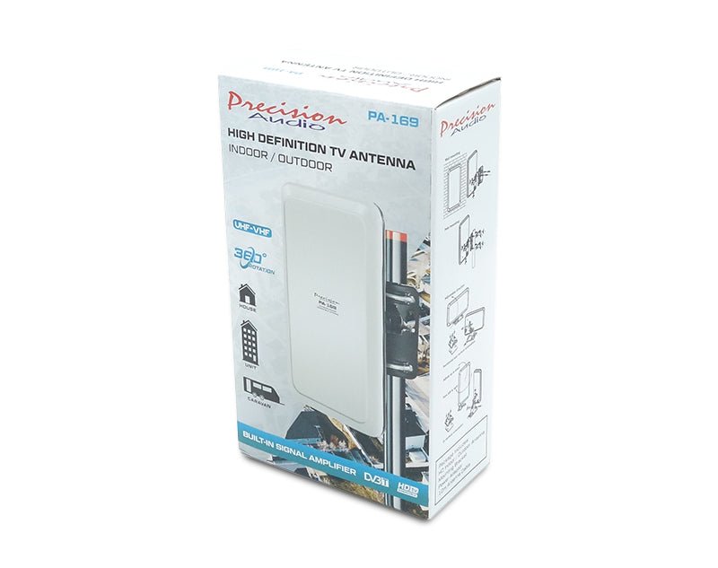 High Definition Indoor Outdoor TV Antenna Signal Amplifier UHF VHF PA-169