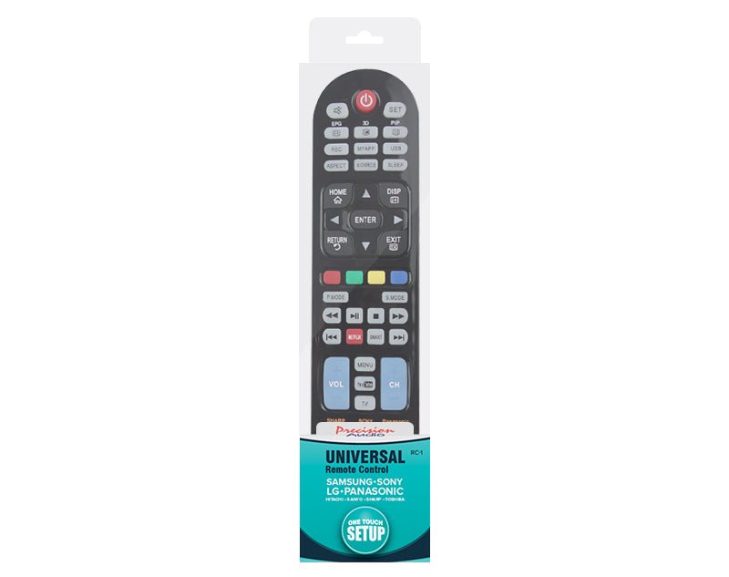 Universal One Touch TV Remote Control PRC-01