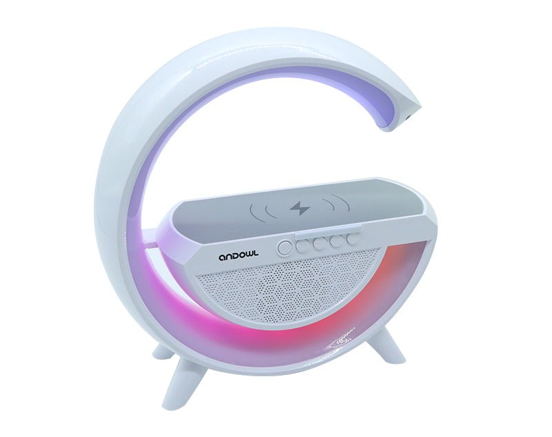 Andowl 4in1 Wireless Charger Desk Lamp 15W LED Light Q-CD110